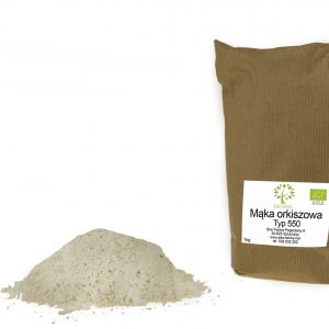 ekologiczna orkiszowa mąka luksusowa 550 bez glifosatu